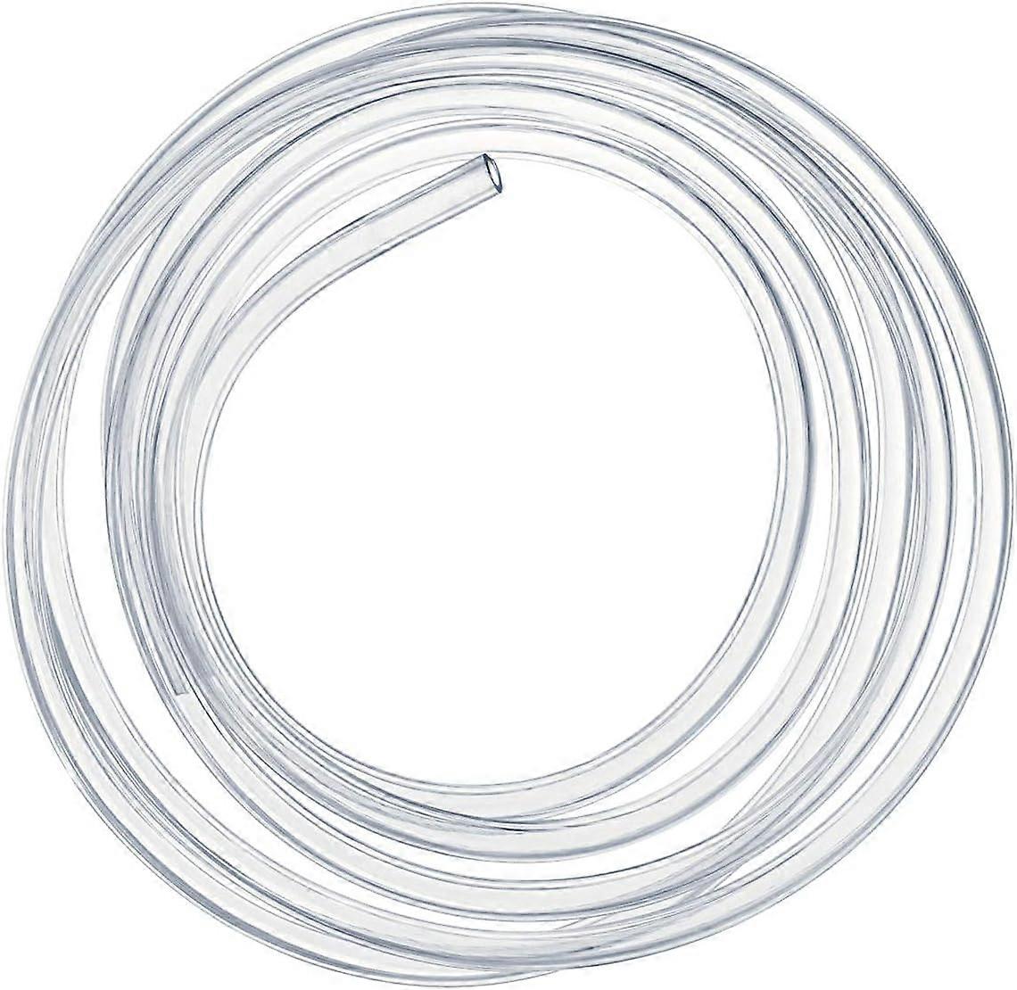 Transparent mjukt PVC-rör 5 meter, 4/6 mm flexibelt tryckrör