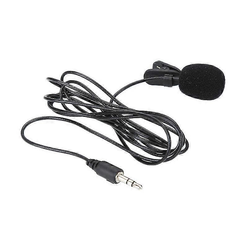 mini bærbar 1,5 m klips mikrofon