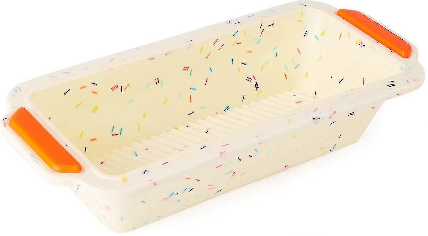Silicone Loaf Pan With Metal Reinforcement Frame - Bread Pan With Non-stick Coating, Loaf Pan, Rectangular Baking Pan 24 X 10cm
