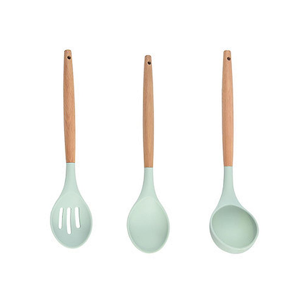 Silicone kitchenware three-piece set