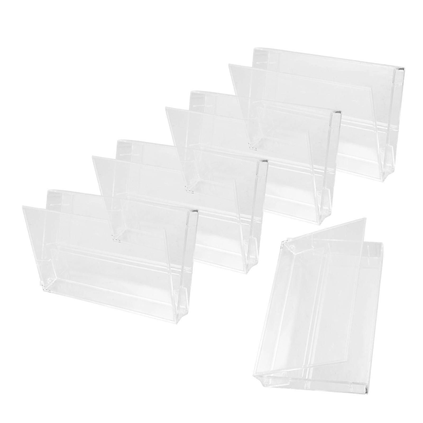 5pcs Vintage Cassette Tape Case Empty Audio Cassette Storage Box Clear Music Cassette Holder Plastic Empty Shell Tape Organizer Carry Case
