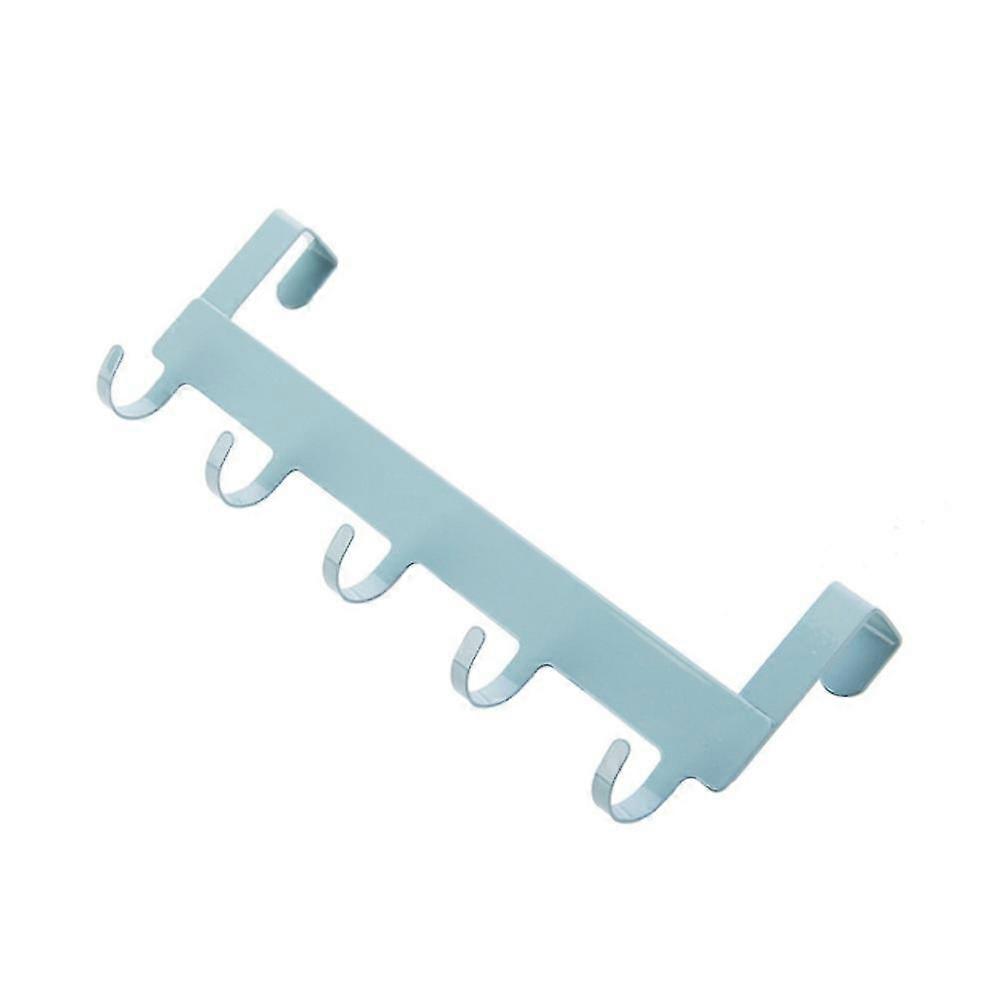 Dörrkrokar Krok över dörren 5 krokar Hem Badrum Arrangör Rack Kläder Kappa Mössa Handduk Hanger