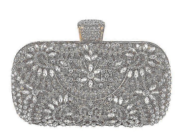 Damkuvertväska med strass för bröllopsfest