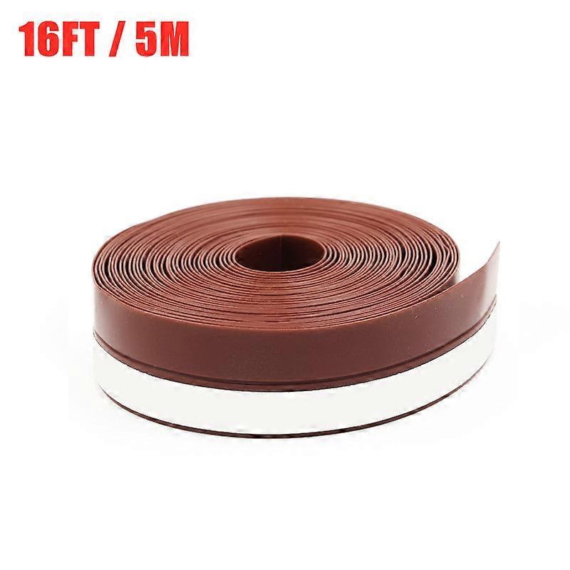 5M Door Bottom Seal Strip Self Adhesive Window Rubber Seal Weatherstrip Sound