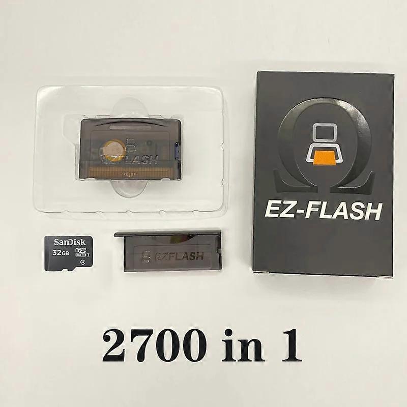 Real Time Clock Support 128GB TF Card For EZ-Flash Omega Compatible with EZ-refor EZ4 EZ 3 in 1 Reform Games Accessories