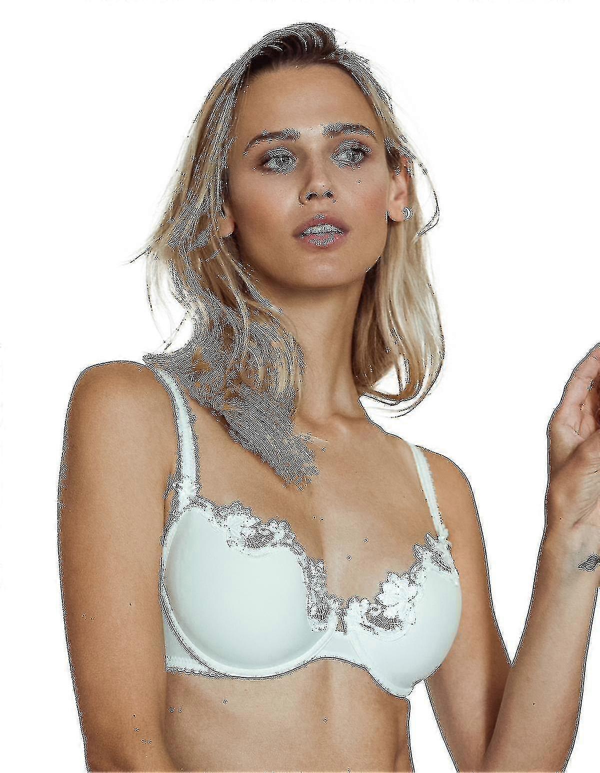 Kvinners Elfenben Underwired Polstret BH