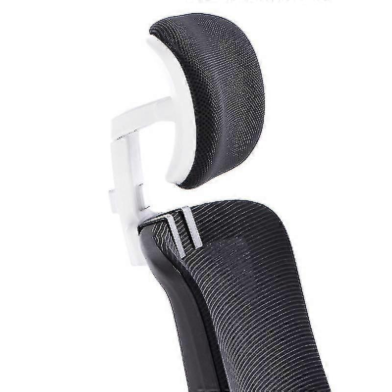 Office Chair Headrest Attachment Universal Head Support Cushion Upholstered Adjustable Height Angle