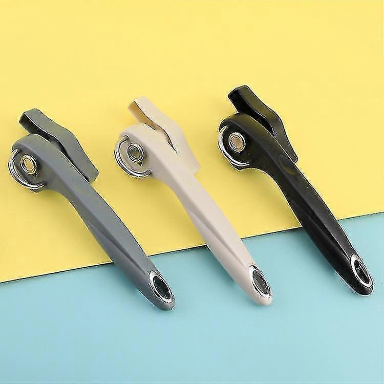 3 Pieces Classic Multifunction Can Opener / Bottle Opener, New Manual Can Opener With Soft Grips Handle,side Cutting Can Opener Stainless Steel Can Op