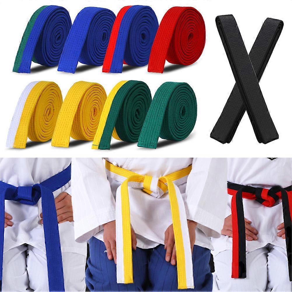 REWON Ceinture Karate Taekwondo Aikido - Ceinture Arts Martiaux Homme Femme Enfant, Solide Et Durable