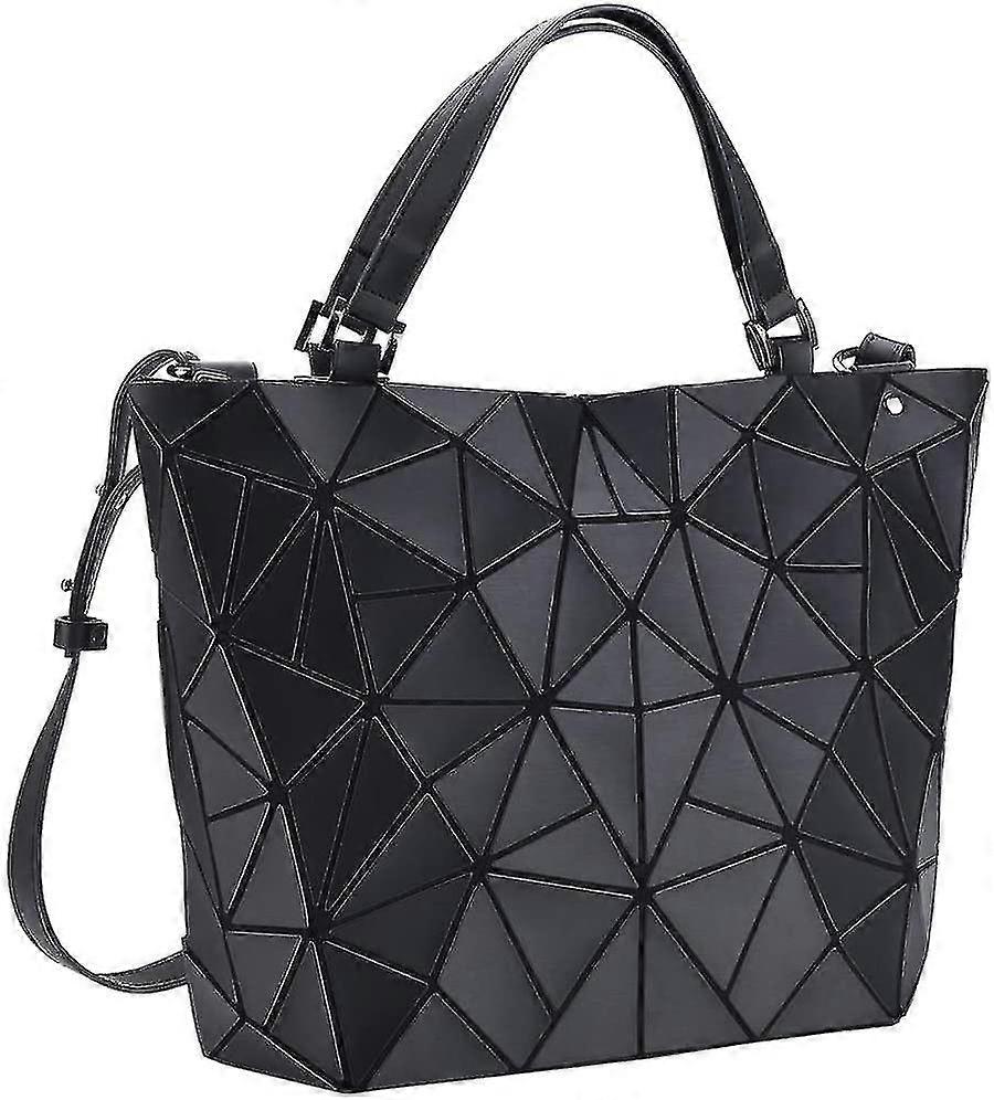 Bolsos Damas Bolso Geométrico Negro Mate