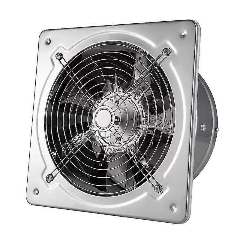 nice Potente estrattore da 150 mm ventilatore da parete 525 m3/h con valvola di ritegno materiale metallico con spina UE per ufficio, mansarda, garage, cucina [classe energetica B]