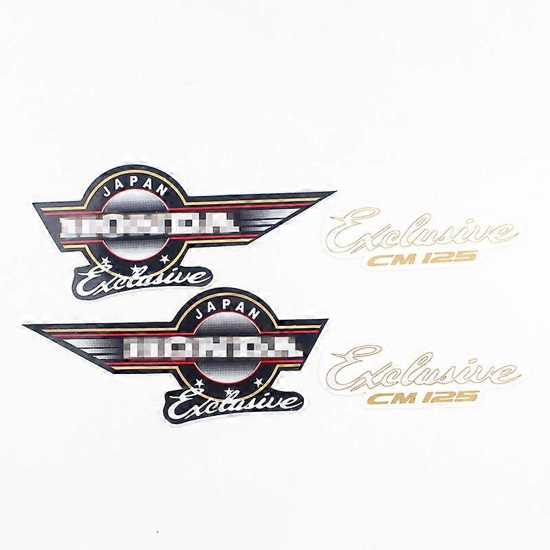 אופנוע פוקאומין שינוי גוף שלם מזוט מיכל מגן מדבקת מגן לוגו 3D חריטה עבור הונדה CM125