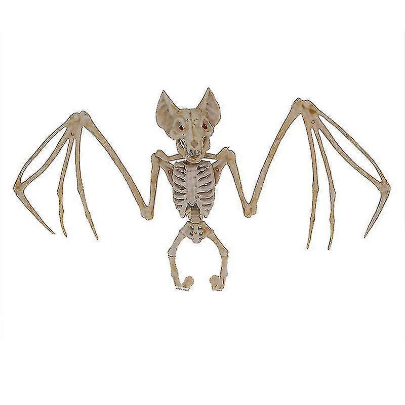 Halloweenska realistická kostra netopierov tvarovaná pre halloweensku dekoráciu Hy