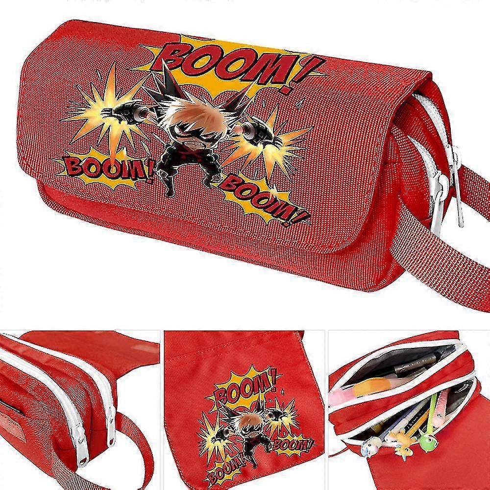 u00a1u00a4 children's double-layer pencil case academia large hero