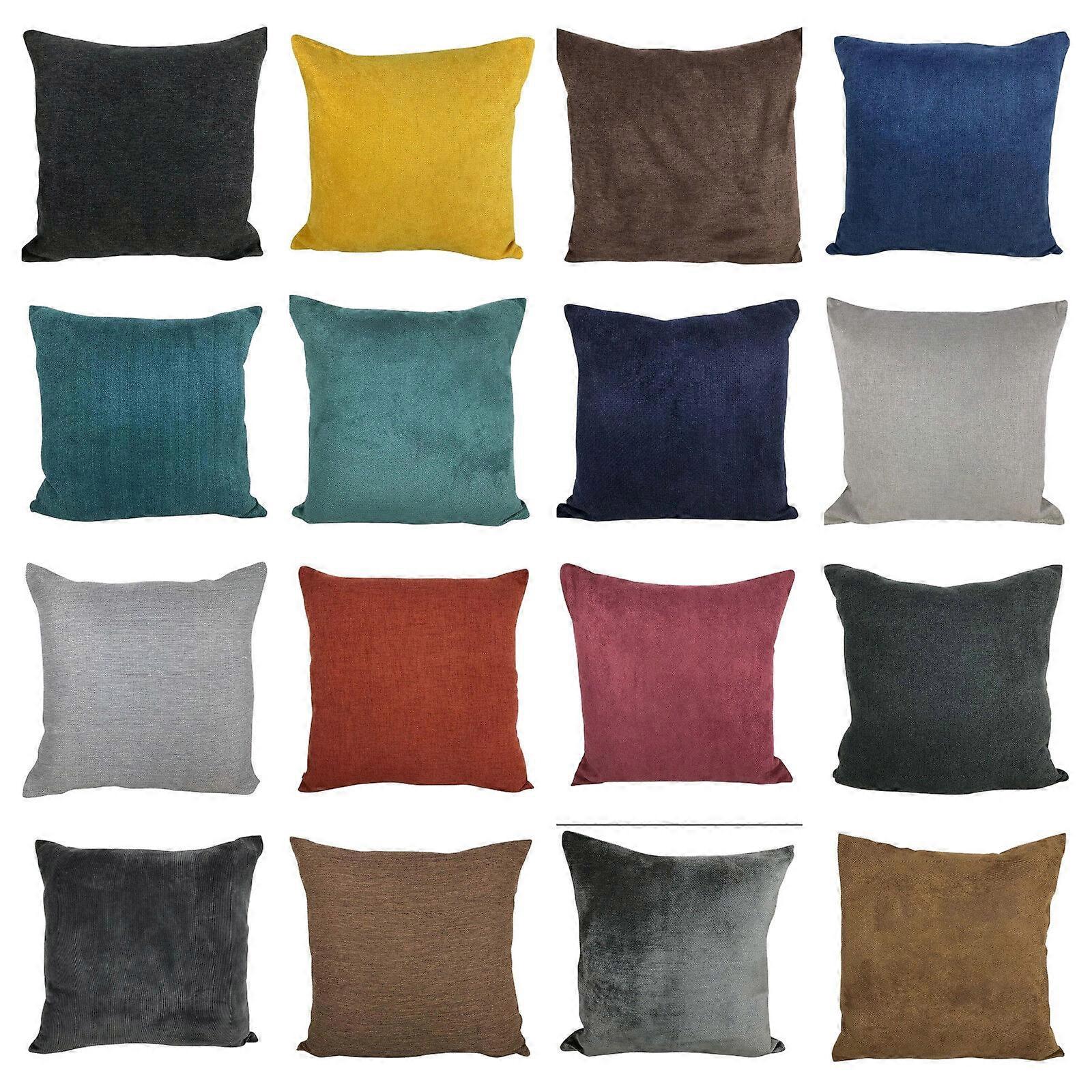Roupas de linho para casa Capas de almofada decorativas para sofá, quarto, carro, com zíper