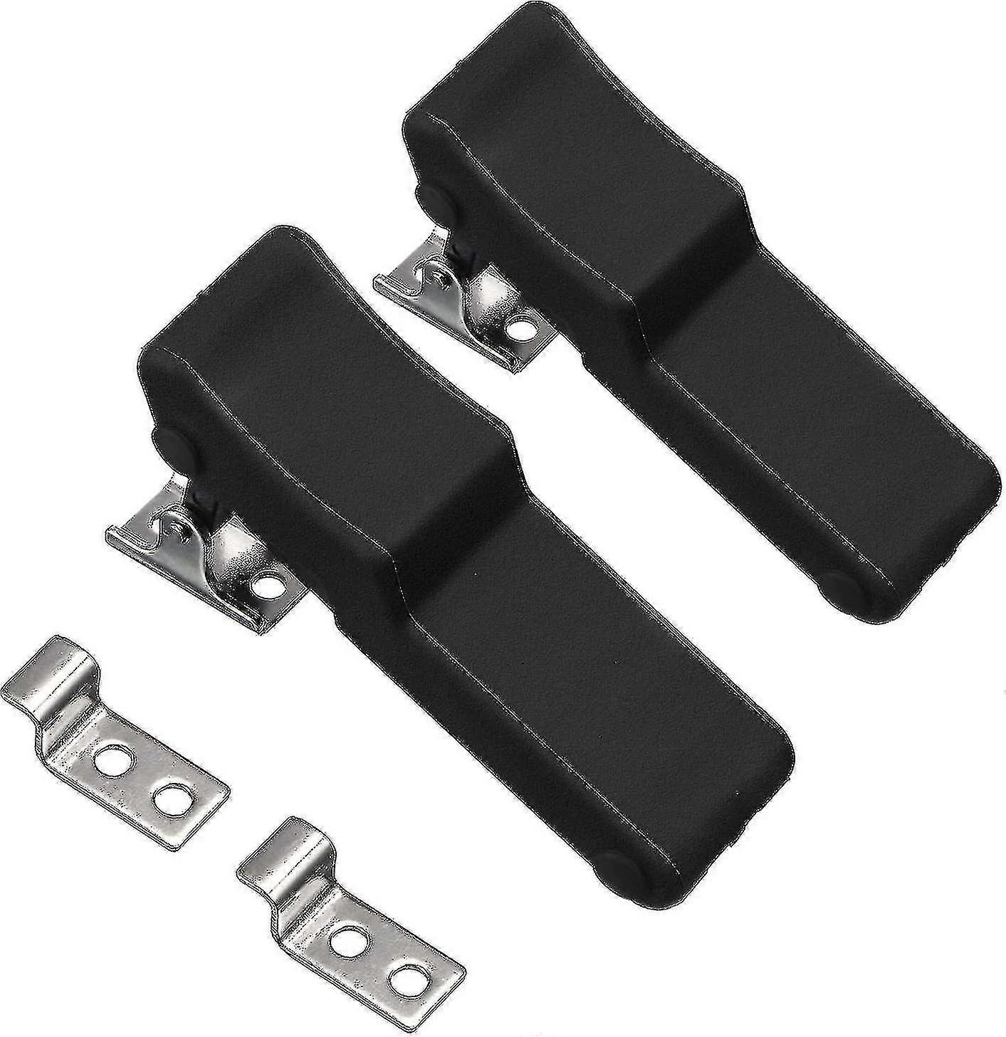 2pcs Flexible Rubber Draw Latch, Front Storage Rack Latch Over Center Thermoplastic Elastomer Boat Latch