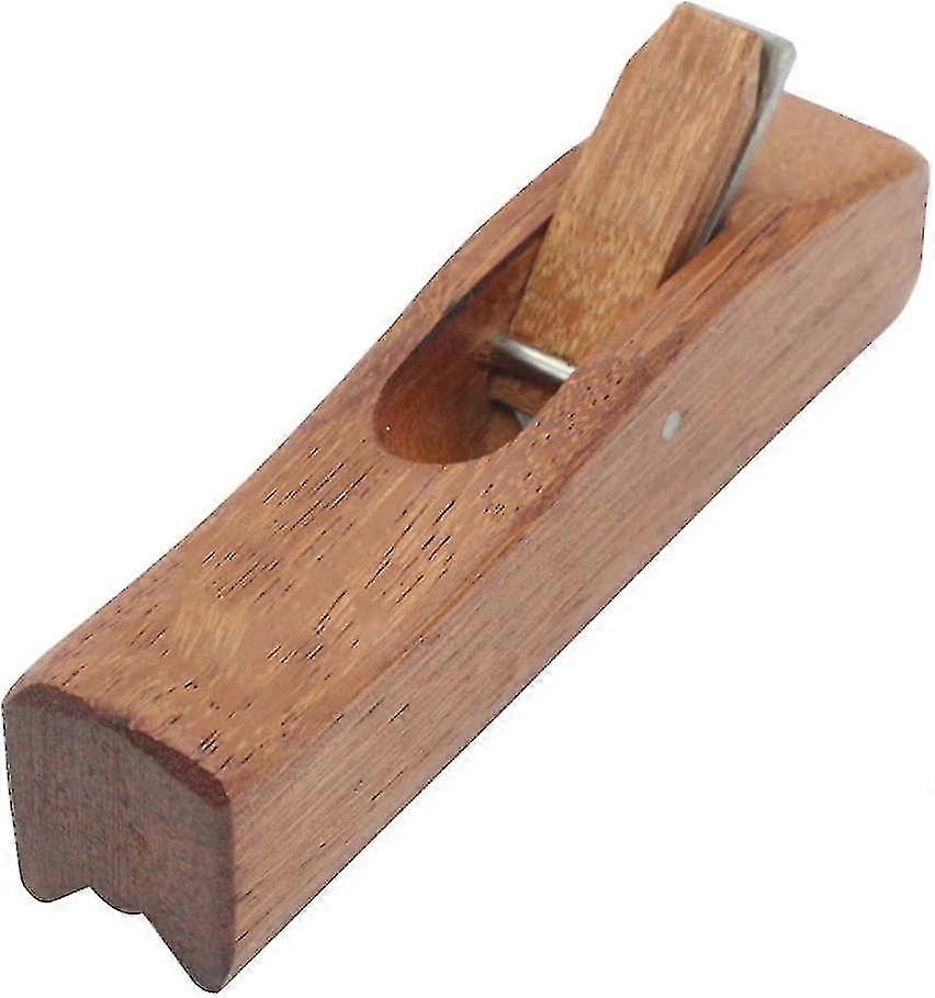 Wood Planer Hand Tool Wood Chamfer Tool Edge Trimming Plane For Woodworking Tool (1pc, Brown)