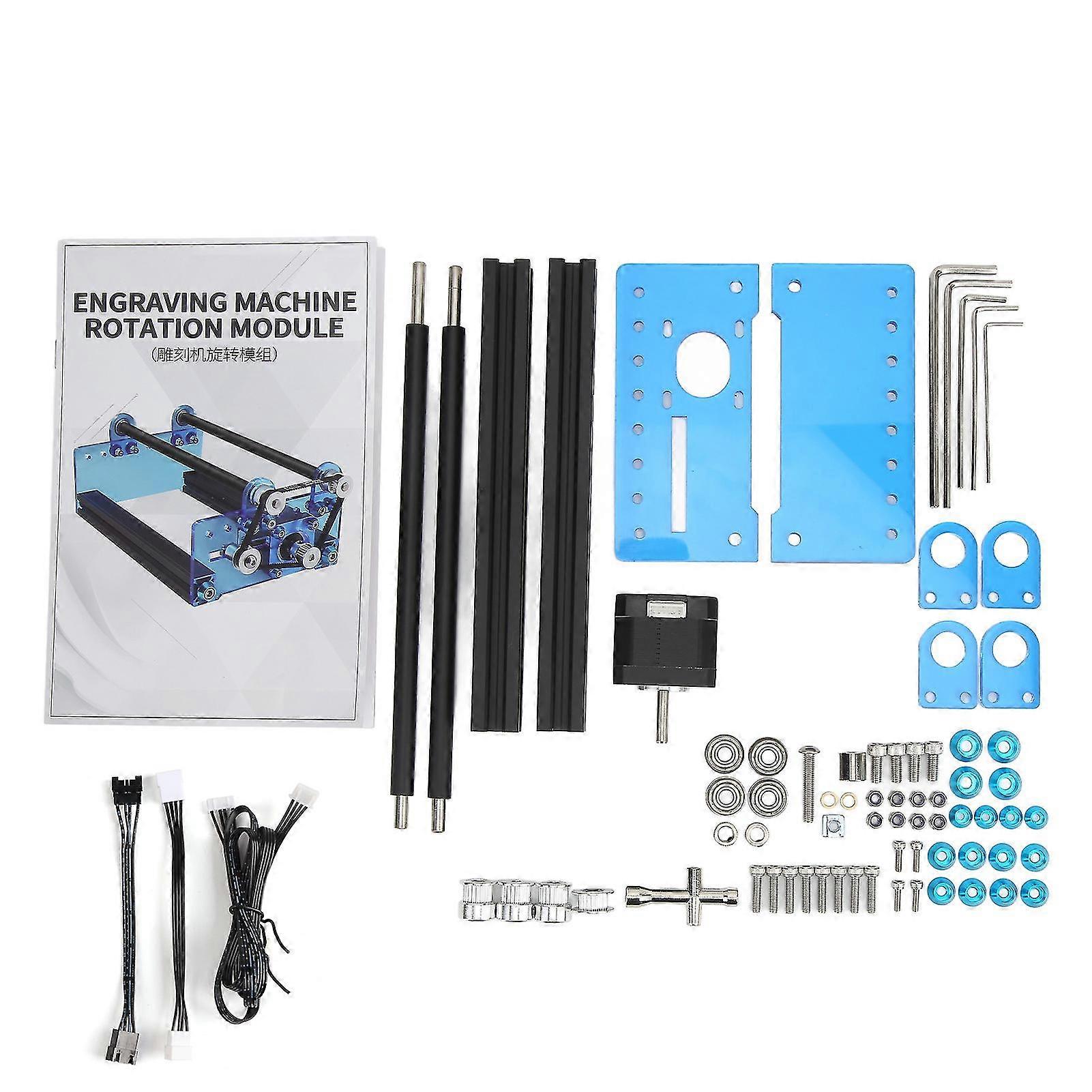 Automatic Laser Rotary Engraving Module for Cylindrical Objects - Cutting and Engraving for Cans