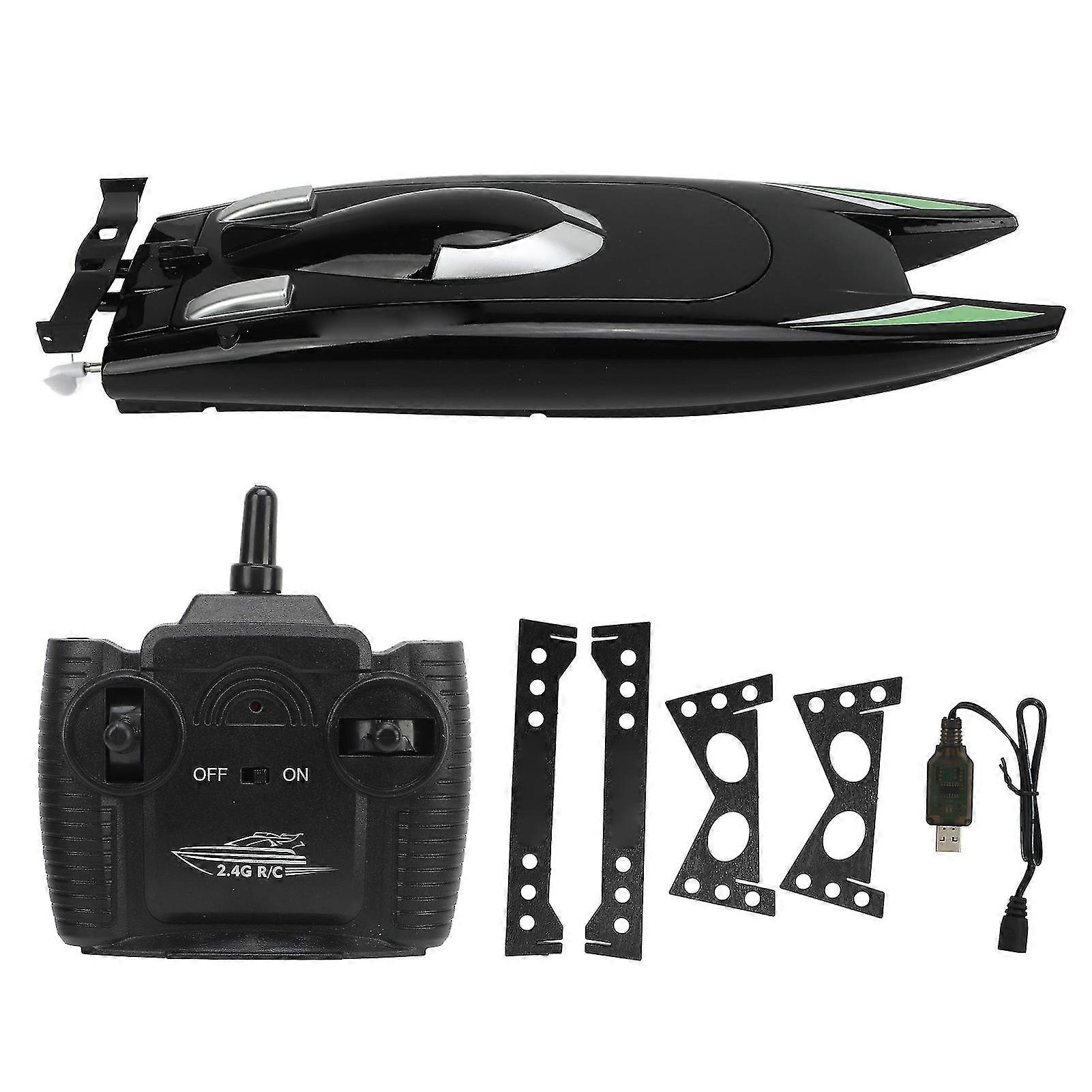 RC Boot 4CH 2.4GHz 30kmh - High Speed Waterproof Racing - Multifunktions-Fernsteuerboot für Pools und Seen