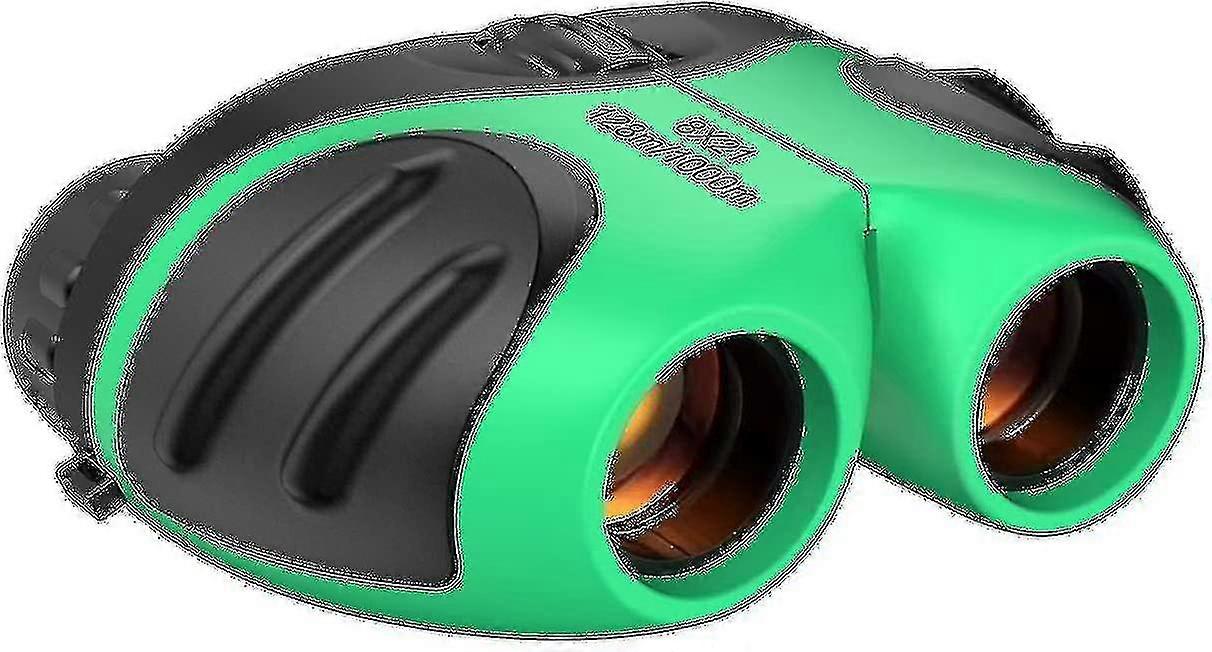 Compact Shock Proof Binoculars For Kidsgreen