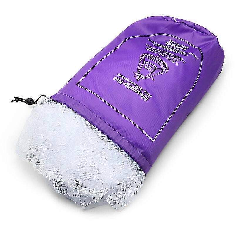 Htovila Moskitonetz Mit Einer Tr Zum Aufhngen, Mit Aufbewahrungstasche, Polyester-Moskitonetz, 60 X 250 X 1200 Cm, Wei