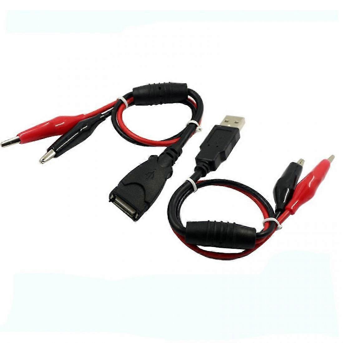 Usb Alligator Clips Crocodile Wire Male/female To Usb Tester Detector Dc Voltage Meter Ammeter Capacity Power Meter Monitor