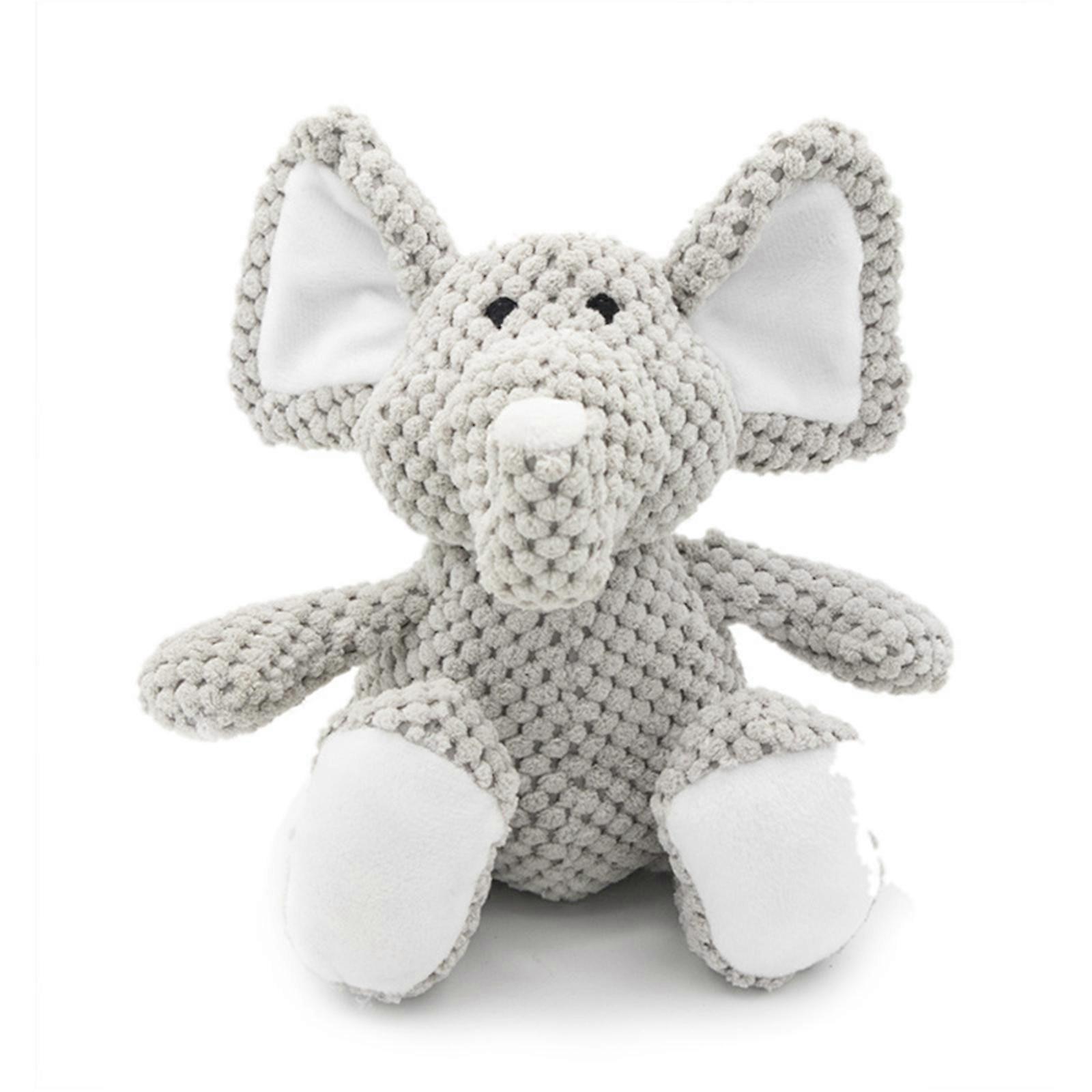 Dog Chew Toy, Robust Dog Squeaker Toy, Durable Plush Teething Puppy Squeak Toys, Plush Filled Dog Toy for Small Medium Large Pets