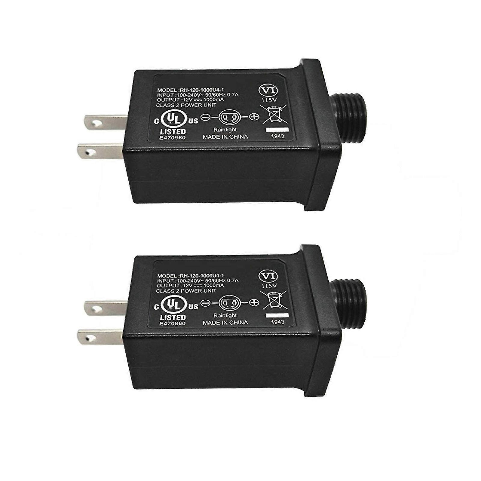 12v 1a Class 2 Power Supply, Led Transformer Replacement For String Light Inflatable Device