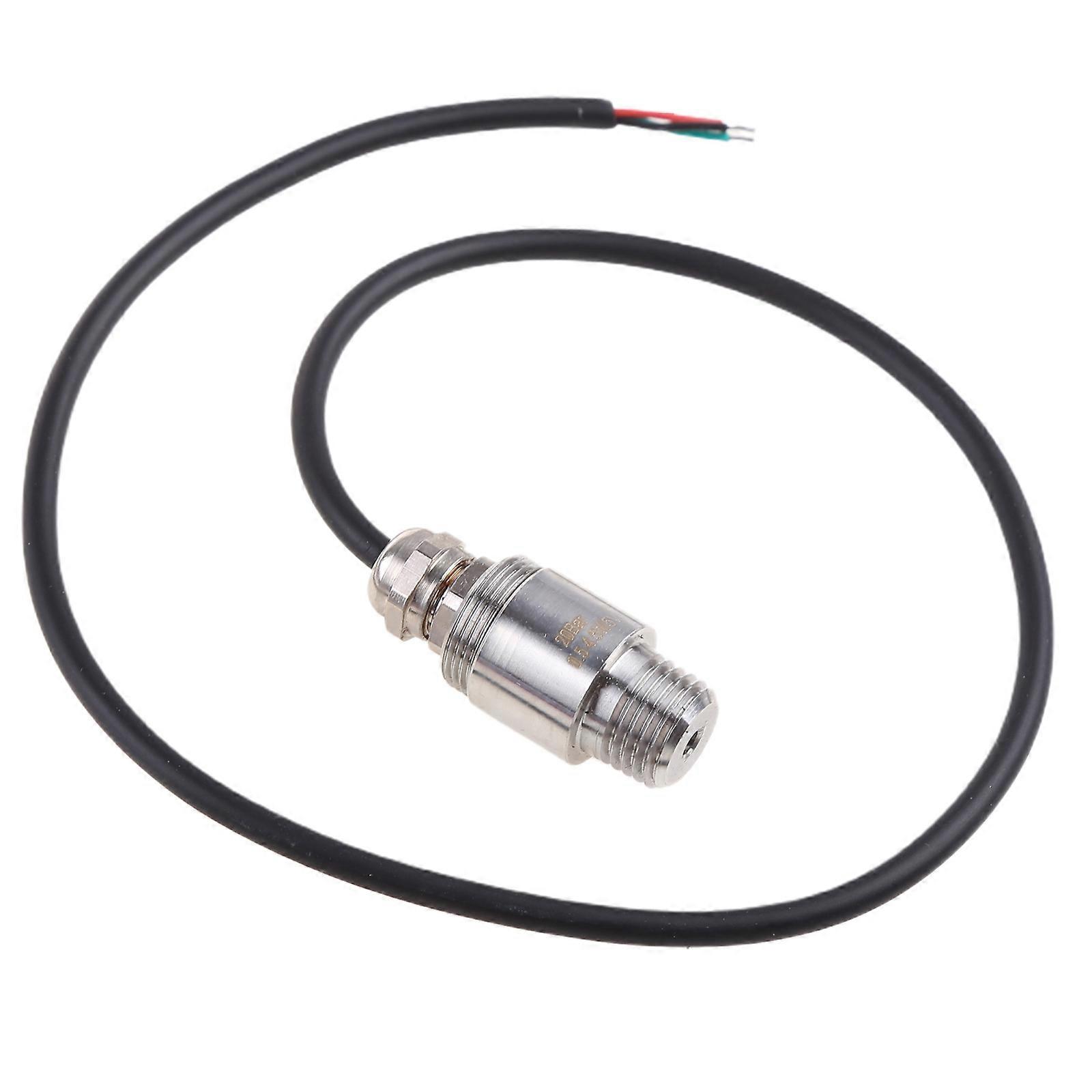 0-5V Stainless Pressure Transducer Sensor Input Output for Oil Fuel Air Water