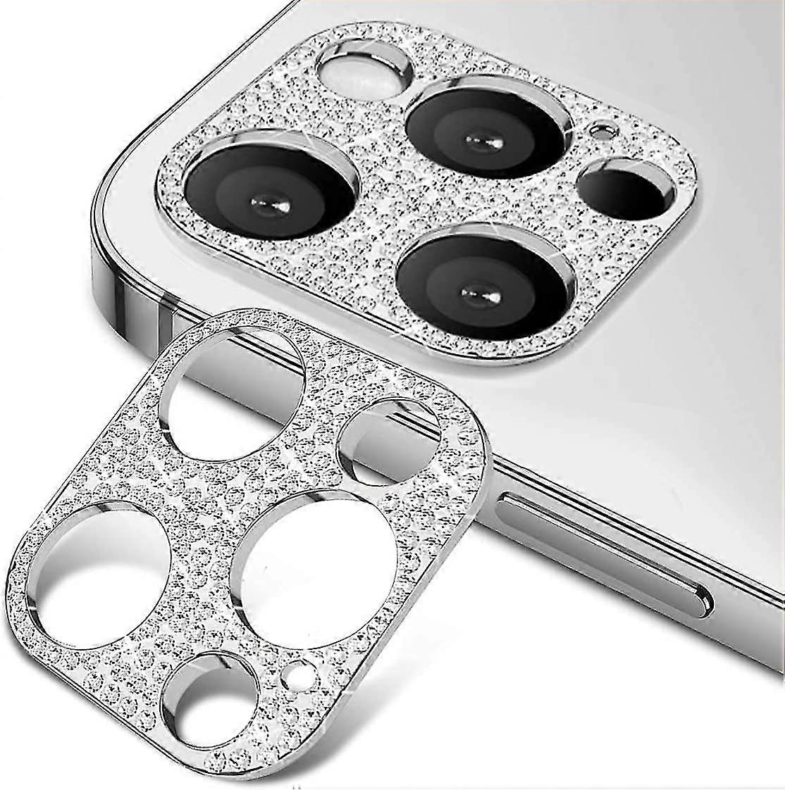 Diamond Glitter Camera Lens Cover Protector Compatible With Iphone 13 Pro/iphone 13 Pro Max