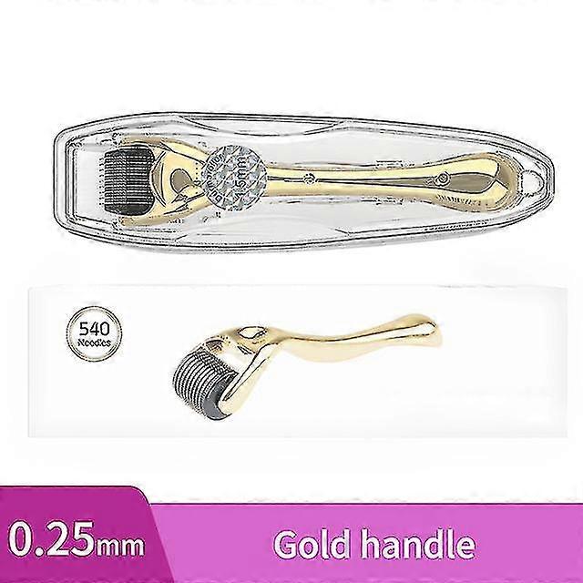 540 Derma Roller Micro Needles Titanium Mezoroller Microneedle Maskin For Hudpleie Og Kroppsbehandling