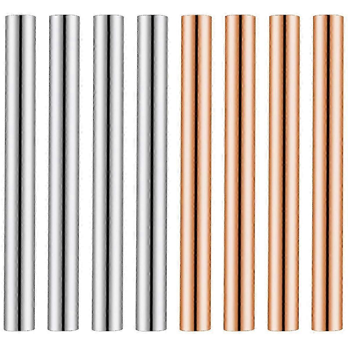 قضيب النحاس والزنك النقي قضيب معدني من النحاس والزنك مناسب لتجارب العلوم المدرسية ، هوايات الحرفية المعدنية DIY