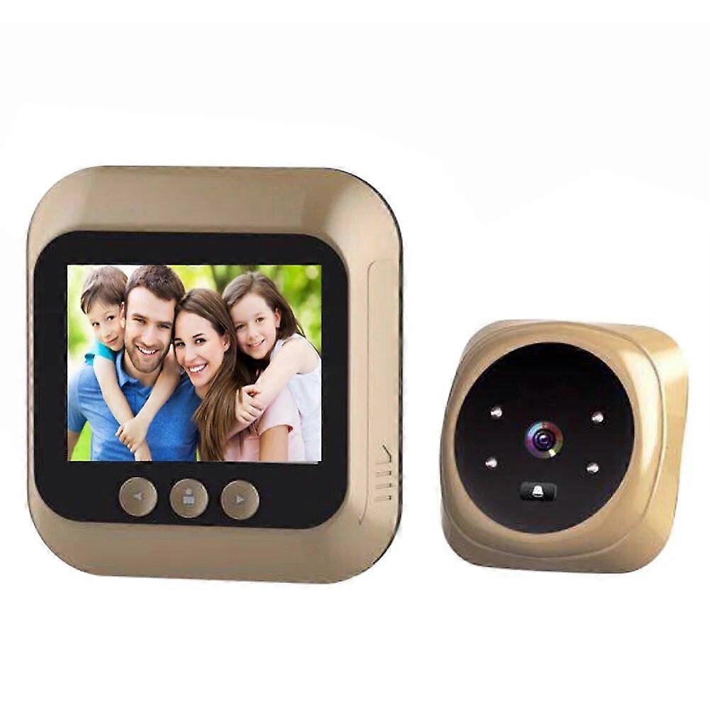 Multi-functional  2.4 inch LCD Digital Doorbell Electronic Door Eye Viewer Wireless Classic Ring Camera Support Video