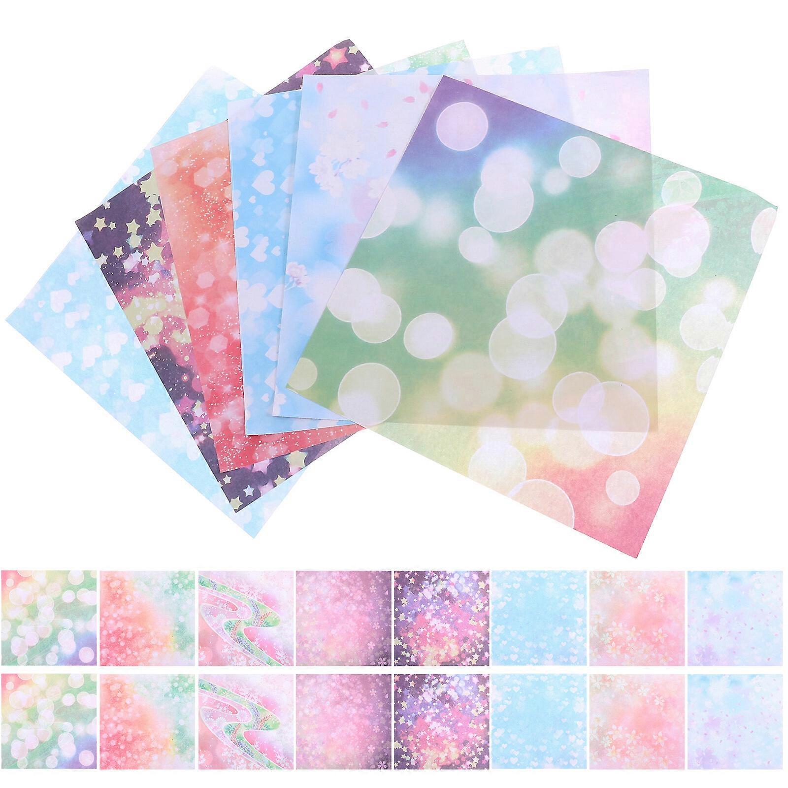 50 Sheets Origami Paper Diy Folding Craft Paper Double Side Origami Paper Accessory