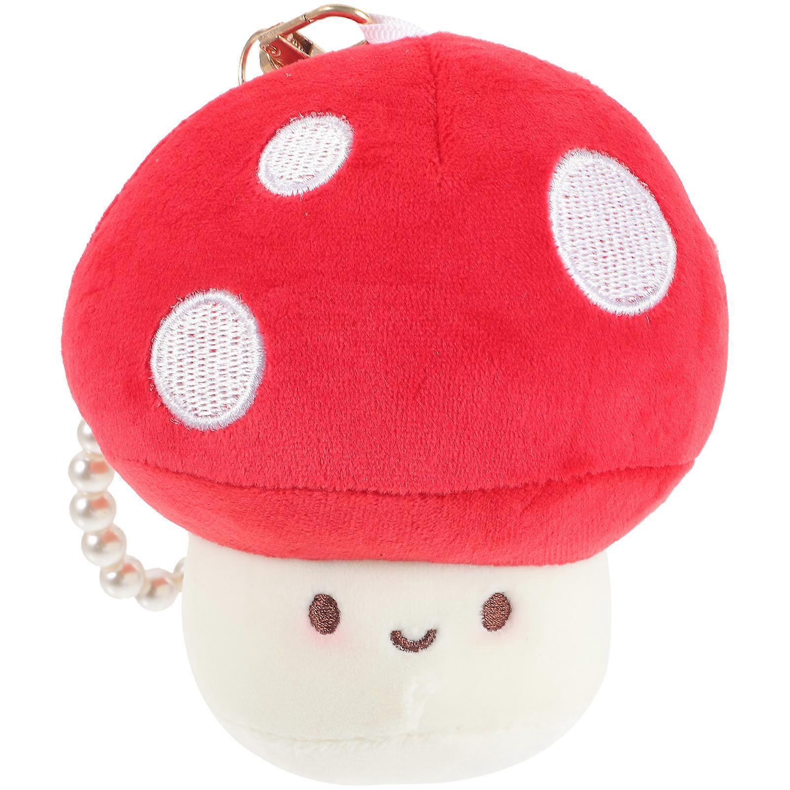 Muhkea sieni avaimenperä riippuva riipus ihana laukku riipus sieni avain roikkuva koriste