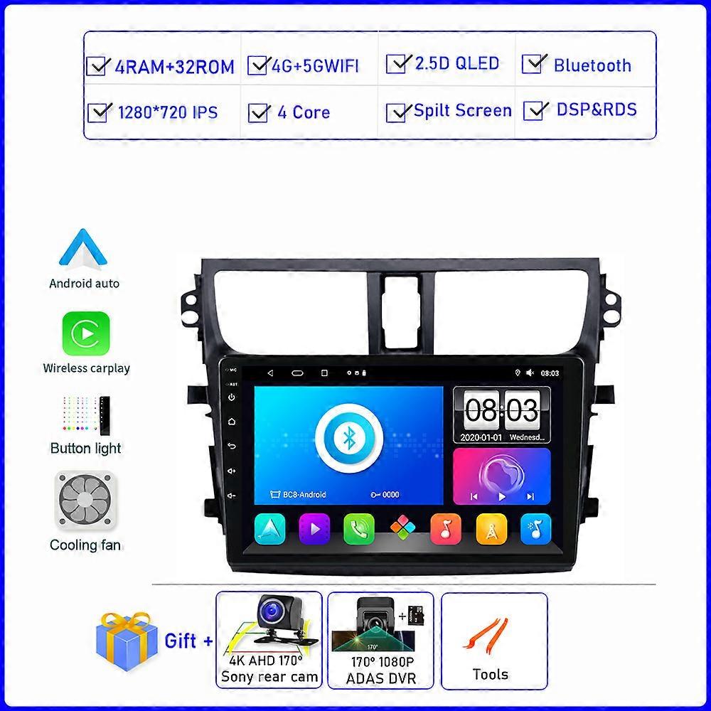 Android 12 For Suzuki Celerio 2015-2018 Car Radio 2 Din Stereo Multimedia Video Player Host Unit BT GPS RDS Carplay Auto AIvoic