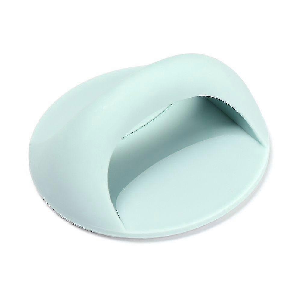 Round Door Handle Plastic Auxiliary Knobs Self-adhesive Wardrobe Pulls
