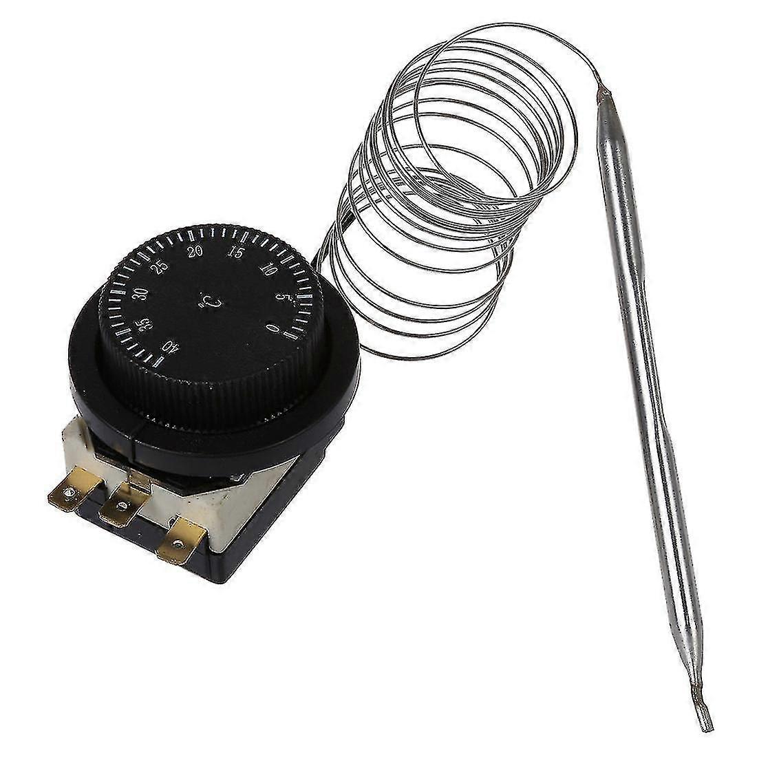 1nc 1no Ac 250v / 380v 16a 0-40c Interrupteur de contrôle de la température Thermostat capillaire