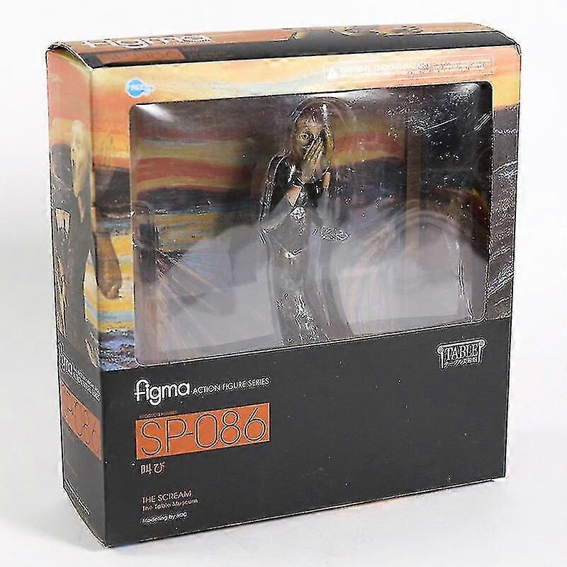20cm Tabletop Art Museum Figma Sp086 Munch Shout Scream Acti High Quality