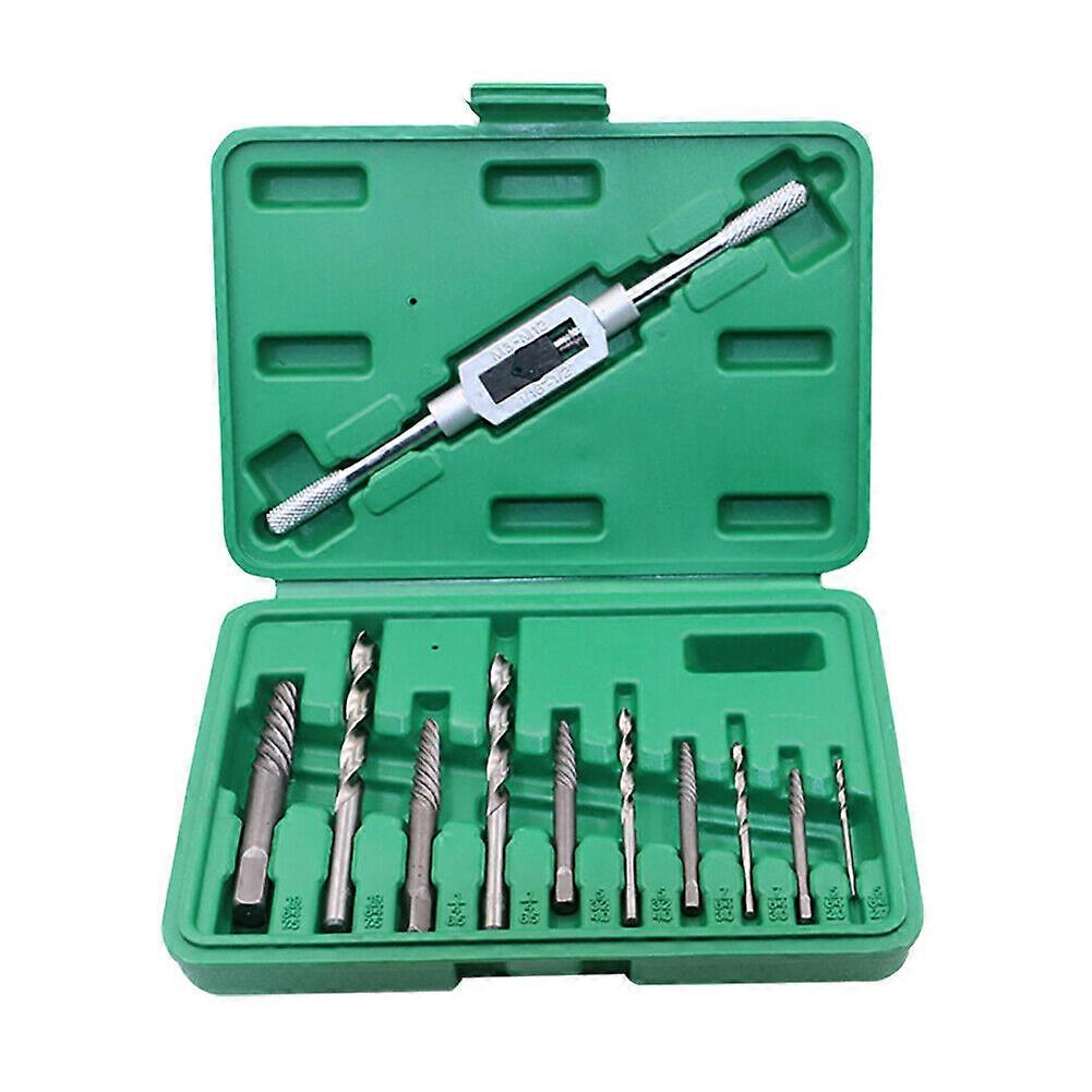 11 pieces Screw extractor set, left-hand extractor, screw remover (A-5-F6)