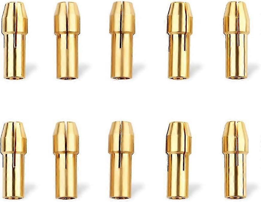 10pcs 4.8mm Drill Chuck,brass Collet Chuck Shank Precision Brass Chucks Mini