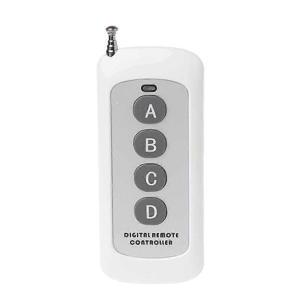 4CH RF Wireless Remote Control 4 Button Transmitter 433 MHz 1527 Learning Code