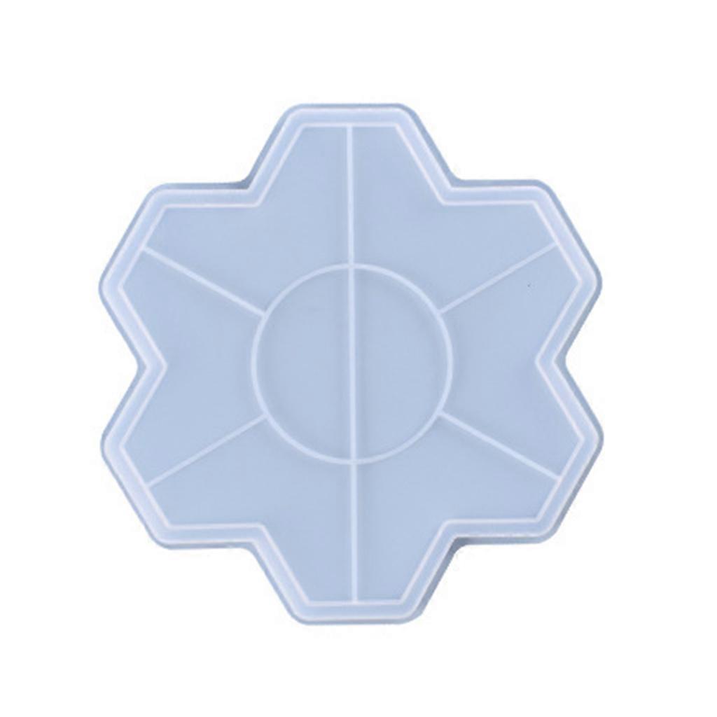 Multi Styles Tray Silicone Mold Fruit Plate Casting Mold DIY Serving Borad Mould