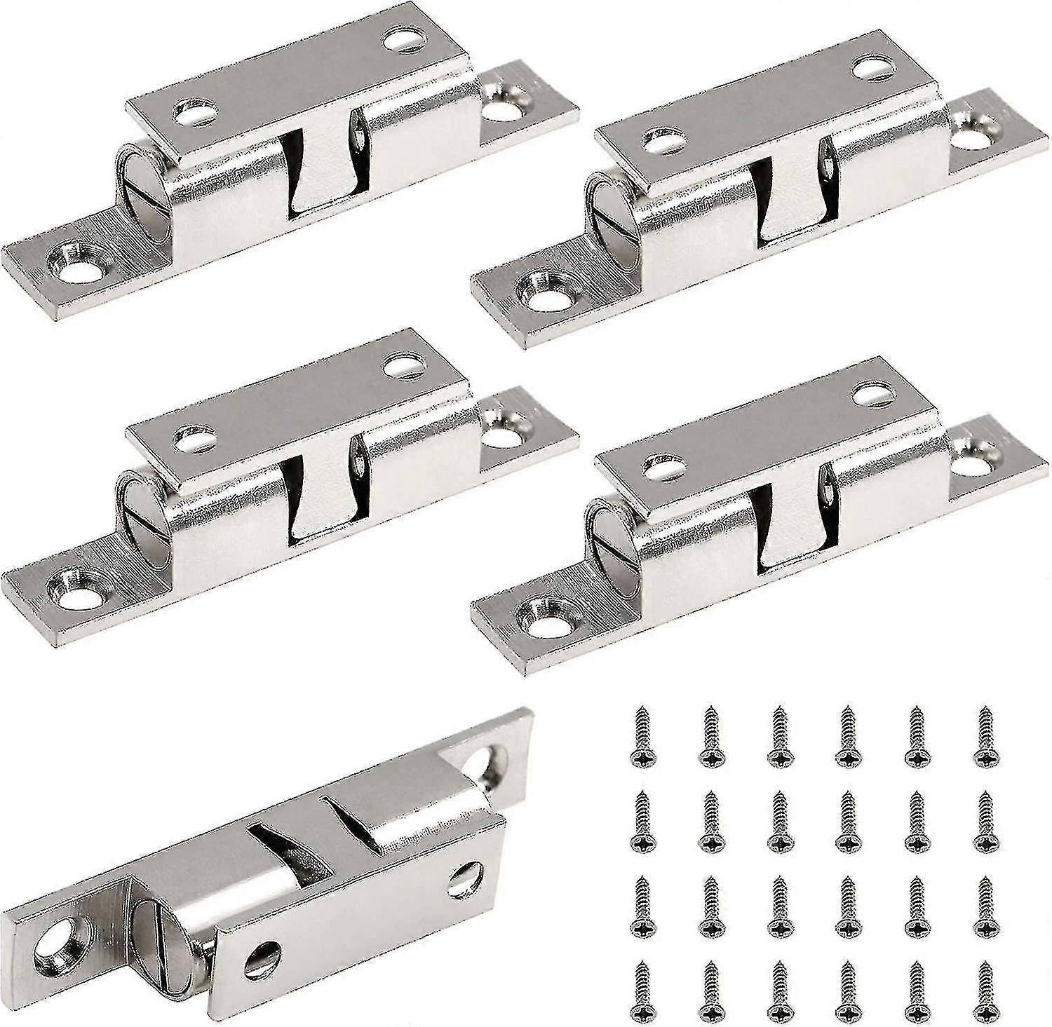 5pcs 2.75"/ 70mm Double Ball Tension Roller Catch Latch