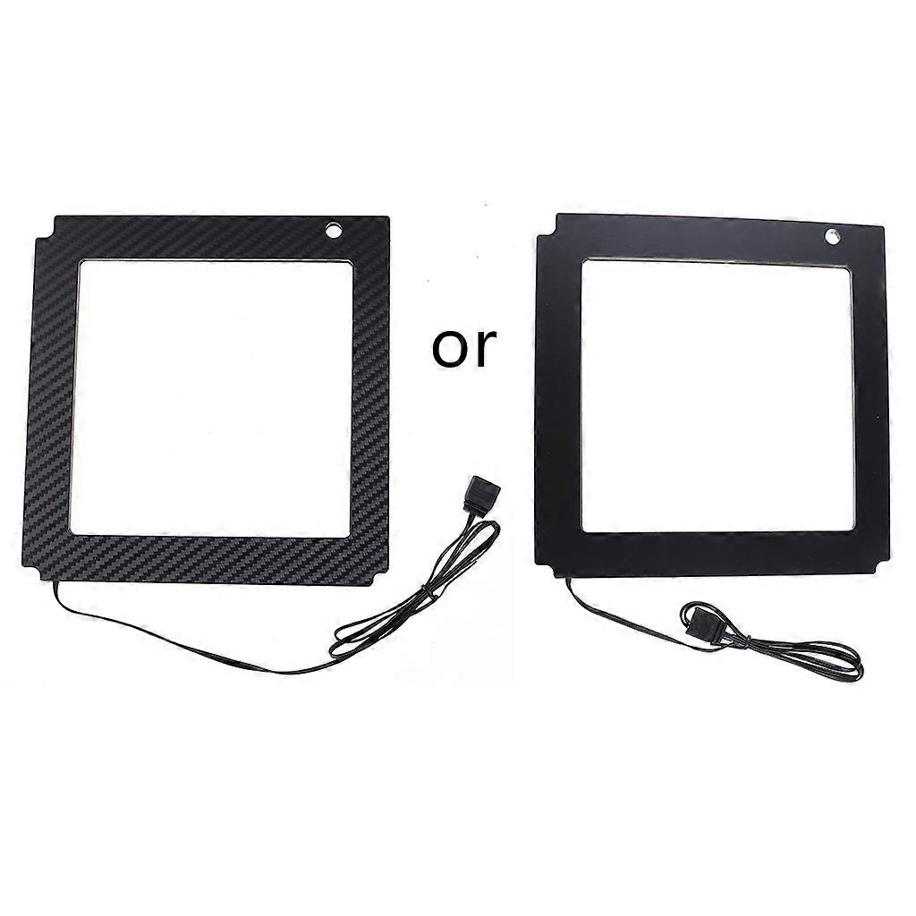 Light Emitting Backplate Light Desktop Decor Lamp StripATX/MATX/ITX A-RGB Frame