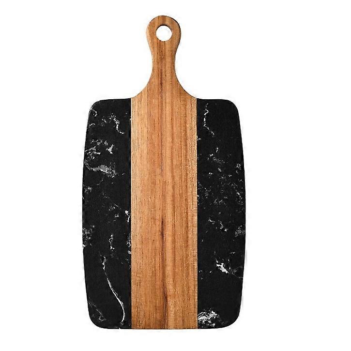 Haushalt Schneidebrett Marmor Nähte Akazienholz Schneidebrett Küche Steak Schneidebrett Käse Obst Schneidebrett