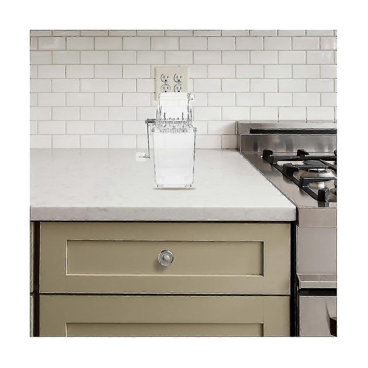 2l Ice Crusher Shaver Portable Hand Crank Ice Machine For Home Ice Ice Chip Ice Manual B