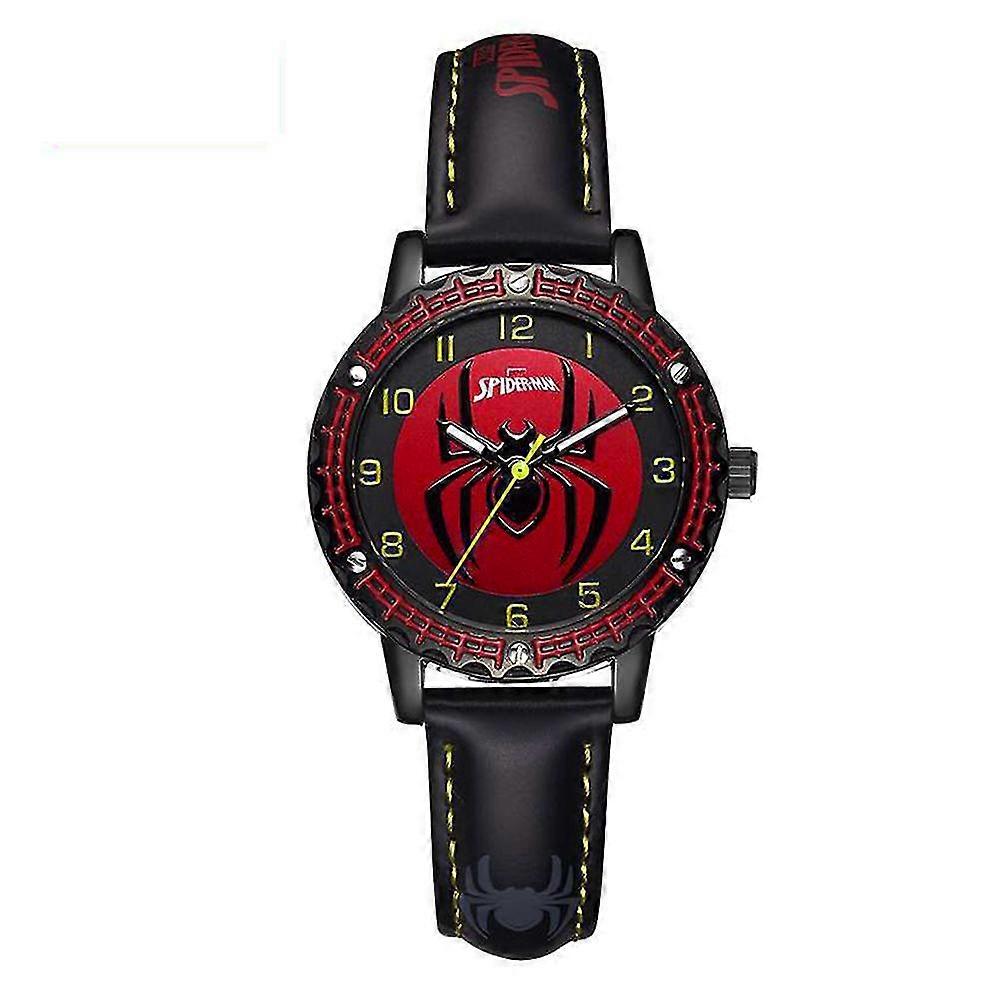 Spiderman Cool Luminous Effect relógio de pulso Crianças impermeável analógico relógios meninos meninas crianças presente de aniversário