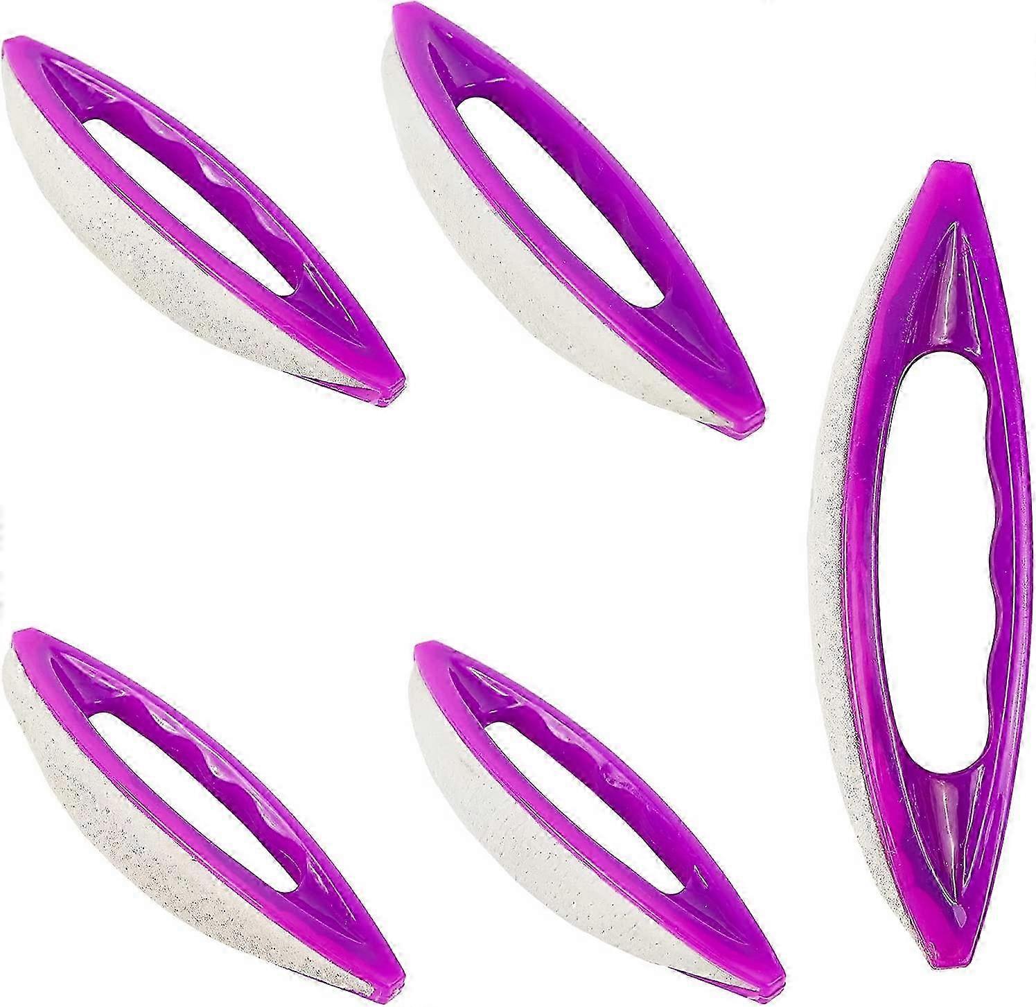 5PCS Sheep Leather Chamois Nail Buffer Files for Nail Buffing