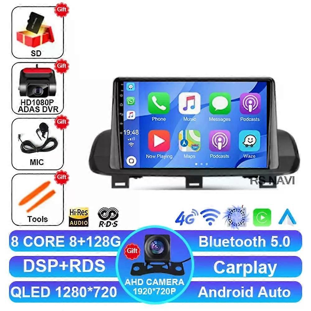 Android 14 Car Radio For Nissan X-trail Xtrail X - Trail 4 T33 2021 Rogue 3 Iii 2020 2021 Head Unit 5g Wifi Bt 2din Dvd Stereo